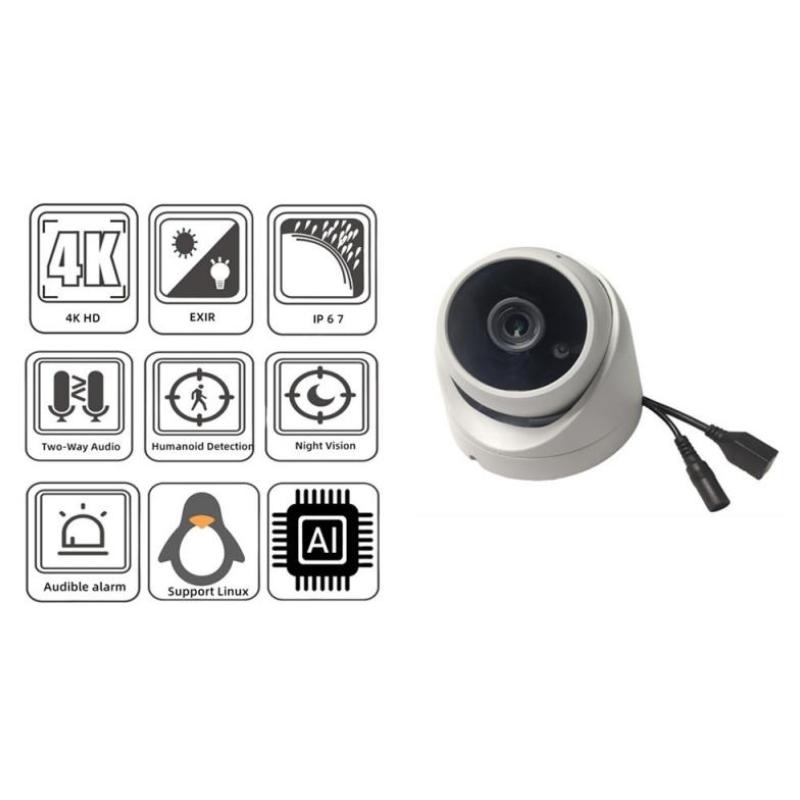 Thinkcore RV1126 IPC 50 Dome Camera Specifikation