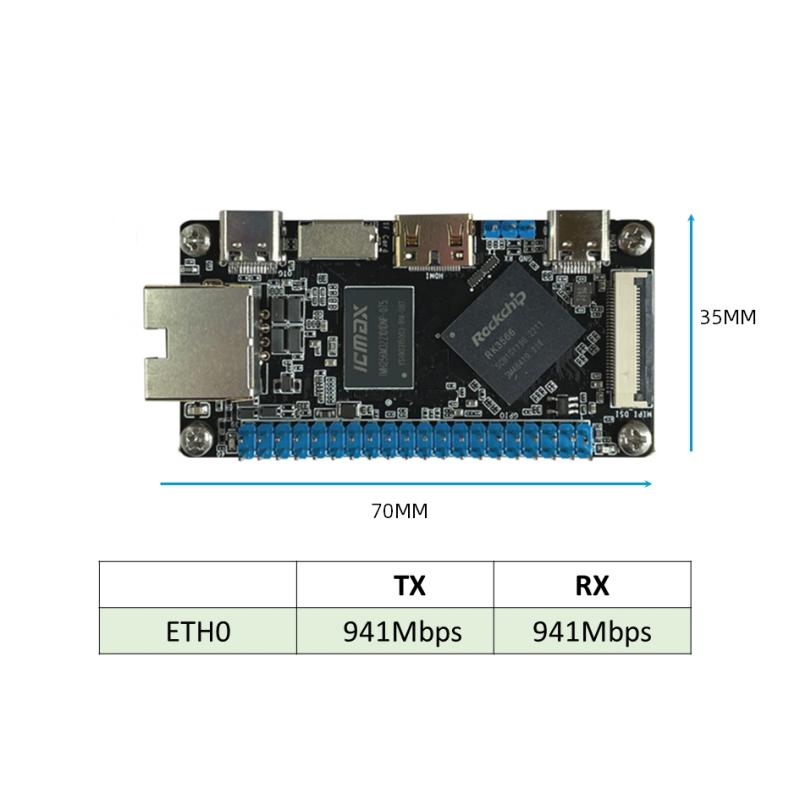 Fickstorlek RK3566 SBC Single Board Computer