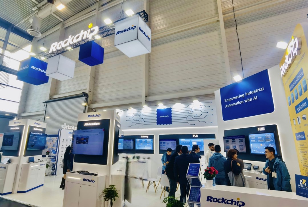 Rockchip gjorde ett uppträdande på Embedded World 2025 i Tyskland. Stärka industriell automatisering med AI