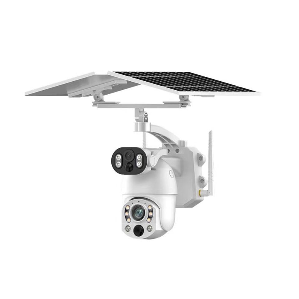 Vattentät WiFi 4G Panoramic Solar Camera